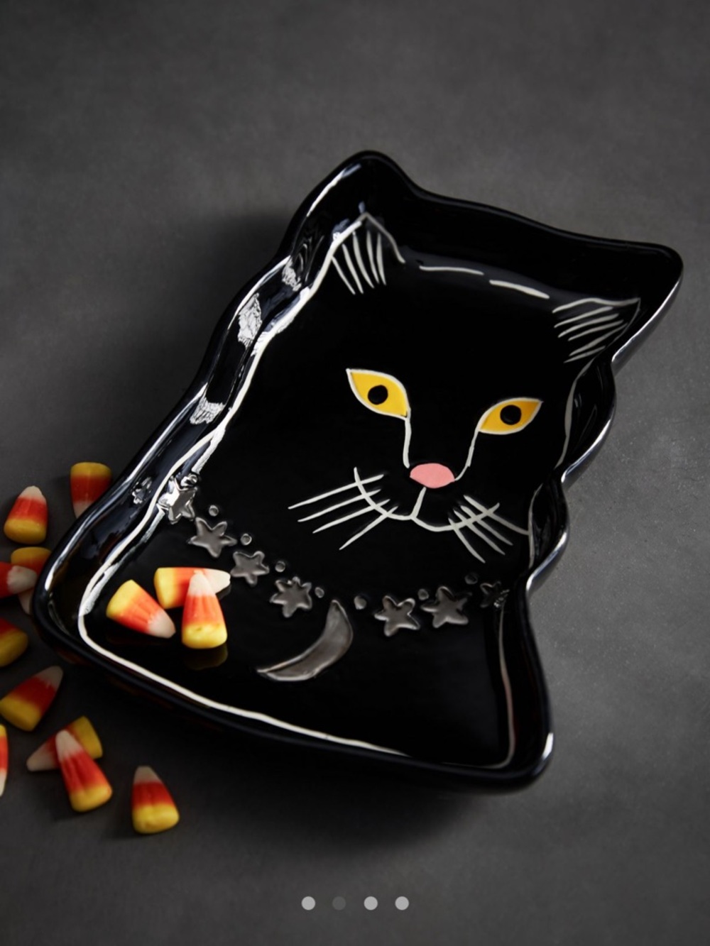 Francesca Kaye for Anthropologie Cat Dessert Plate